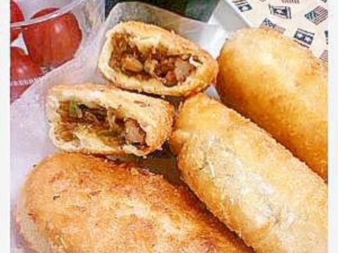 ホットケーキミックスで作るピロシキ